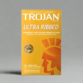 Trojan Ultra Ribbed-Condoms - Well Pakistan
