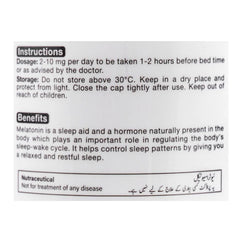 Somno (Melatonin) 10 mg - Route2Health - Well Pakistan