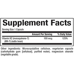 Natural Factors Vitamin K2, 60 Ct - Well Pakistan
