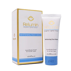 RELUMIN WHITENING FACE WASH 60ML - Well Pakistan