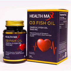 Health Max 03-Fish Oil 30ct - Well Pakistan