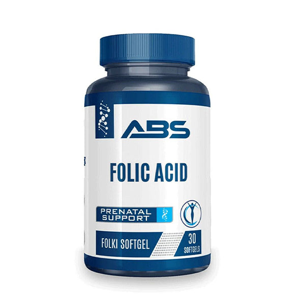 ABS Folic Acid 400mcg, 30 Ct - Well Pakistan