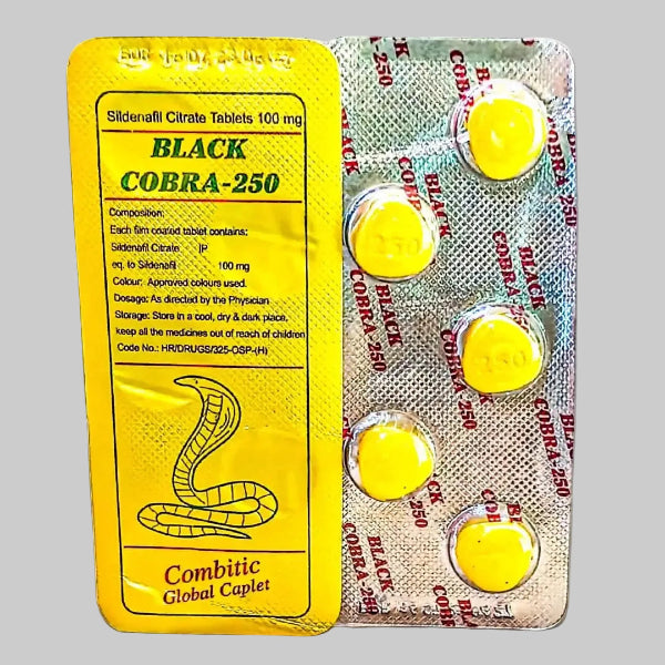 Black Cobra 250 Tablets
