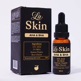LA SKIN AHA + BHA SERUM. - Well Pakistan