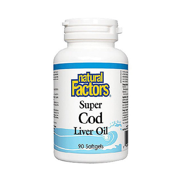 Natural Factors Super Cod Liver Oil, 90ct - Well Pakistan