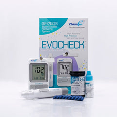 EVOCHECK GM700S BLOOD GLUCOSE MONITORING SYSTEM - ONLY METER - Well Pakistan