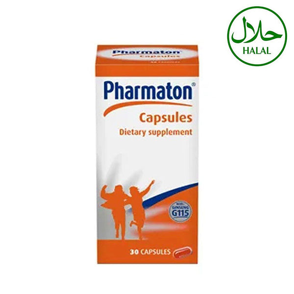 Halal Pharmaton Ginseng G115 30ct - UK Imported - Well Pakistan