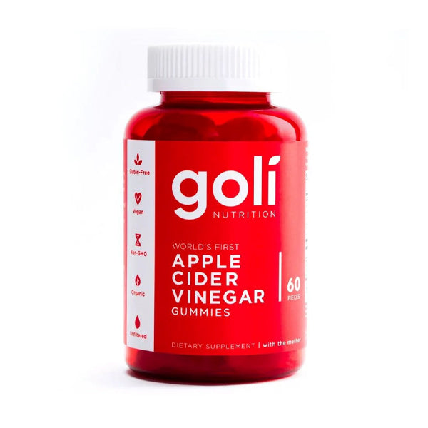 Goli Apple Cider Vinegar Gummies, 60 Ct