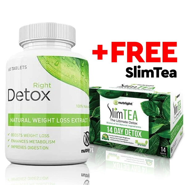 Nutright Right Detox + FREE SlimTea