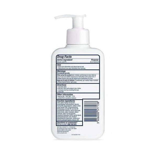 Cerave Acne Control Cleanser 2% Salicylic Acid Acne Treatment 355Ml - Well Pakistan