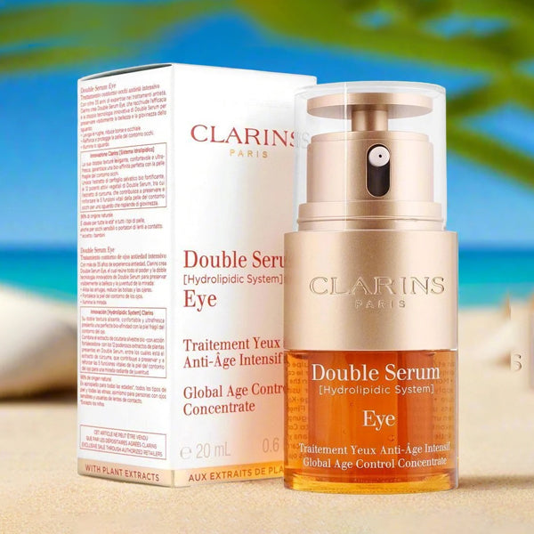 Clarins Paris Double Serum Hydrolipidic System Eye 20Ml - Well Pakistan