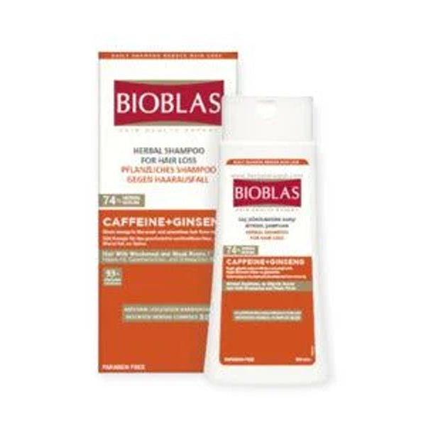 Bioblas Caffeine & Ginseng Shampoo (360Ml) - Well Pakistan