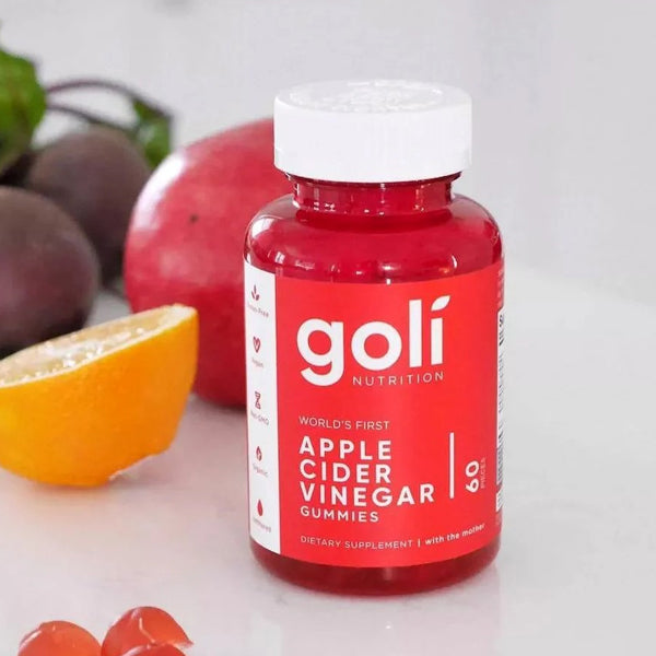 Goli Apple Cider Vinegar Gummies, 60 Ct