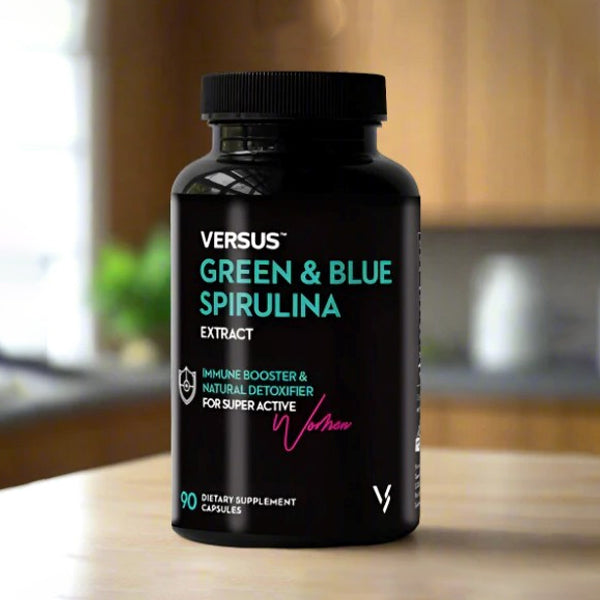 Versus Green & Blue Spirulina 90ct - Well Pakistan