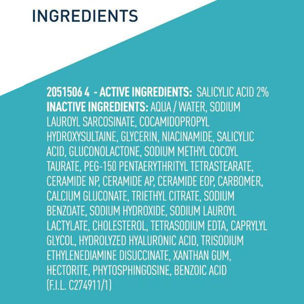 Cerave Acne Control Cleanser 2% Salicylic Acid Acne Treatment 355Ml - Well Pakistan