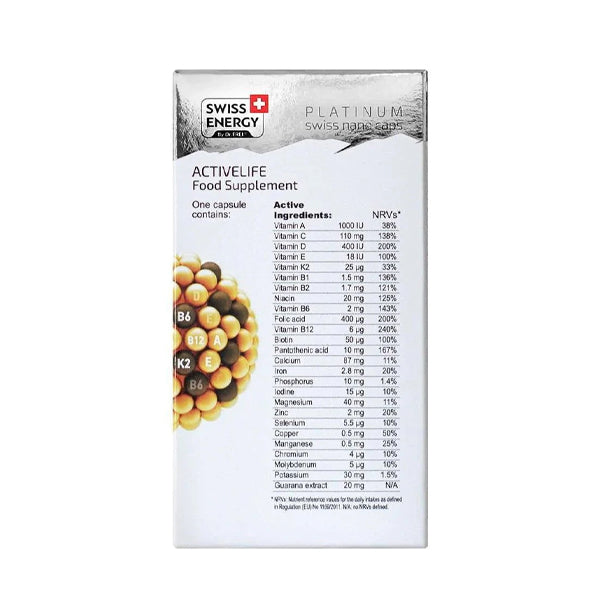 Swiss Energy Active Life, 30 Ct - Well Pakistan