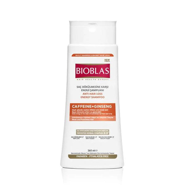 Bioblas Caffeine & Ginseng Shampoo (360Ml) - Well Pakistan