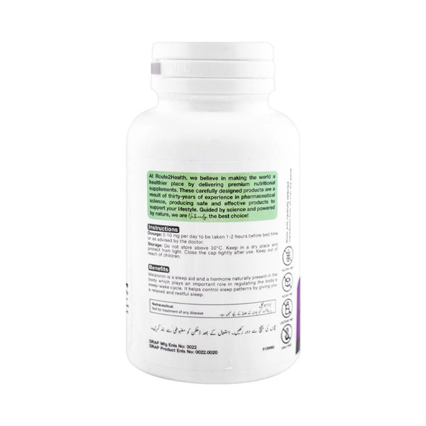 Somno (Melatonin) 10 mg - Route2Health - Well Pakistan