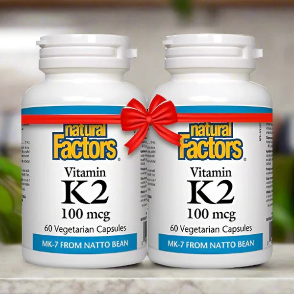 Bundle Pack - Natural Factors Vitamin K2 60 Ct