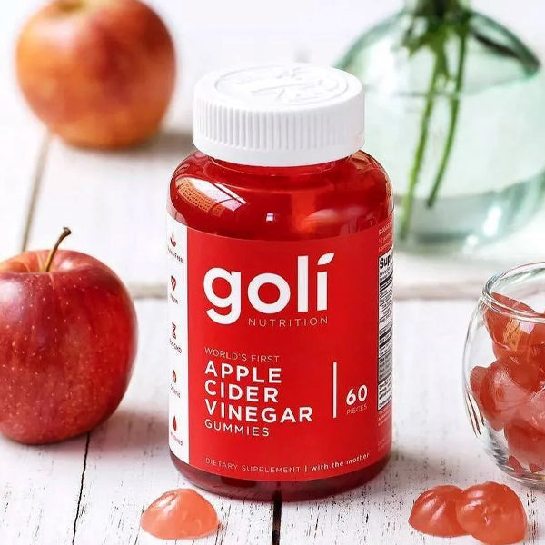 Goli Apple Cider Vinegar Gummies, 60 Ct