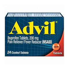 Advil Ibuprofen 200mg 24 Capsules