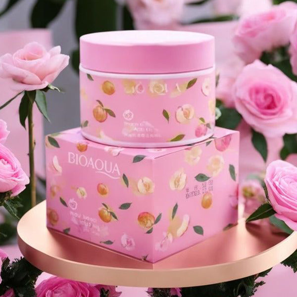 BioAqua Peach Extract Exfoliating Face Gel Cream - Well Pakistan