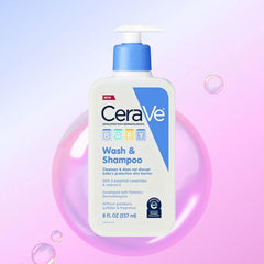 CeraVe Baby Wash & Shampoo, 237ml