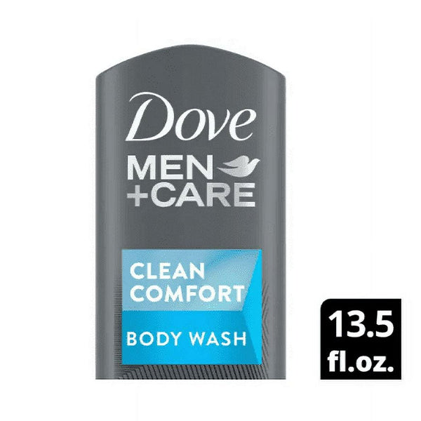 Dove Men + Care Clean Comfort Hydrating Body + Face Wash, 400ml - Well Pakistan