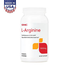 GNC L-Arginine 1000mg, 90 Ct