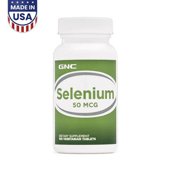 GNC Selenium 50mg 100 Tablets