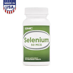 GNC Selenium 50mg 100 Tablets - Well Pakistan