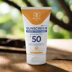 Glow & Glee Sunscreen Mineral Brightening Broad Spectrum SPF 50+ 100Ml - Well Pakistan