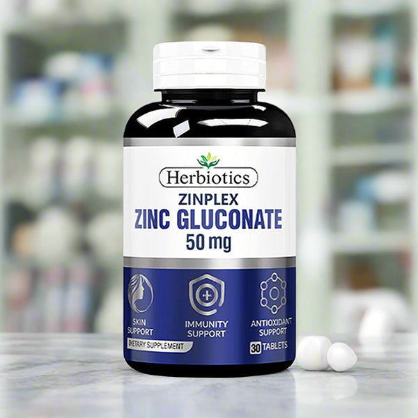 Herbiotics Zinplex 50 mg - Well Pakistan