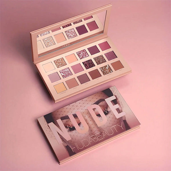 Huda Bauty Nudes Eyeshadow Palette.