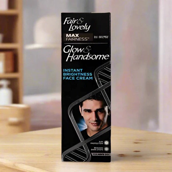 Fair & Lovely Glow & Handsome Instant Brightness Face Cream, 25g - Well Pakistan