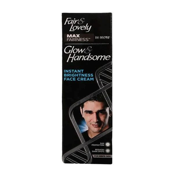 Fair & Lovely Glow & Handsome Instant Brightness Face Cream, 25g - Well Pakistan