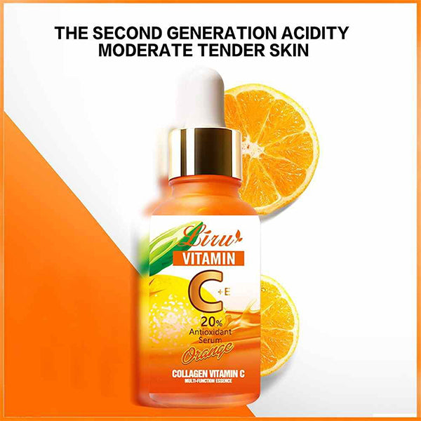 Liru Collagen Vitamin C Serum Orange. - Well Pakistan