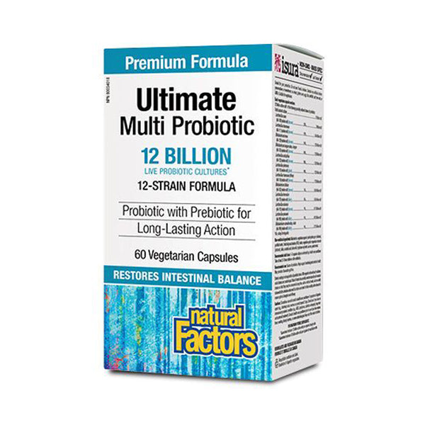 Natural Factors Ultimate Multi Probiotic 12 Billion CFUs