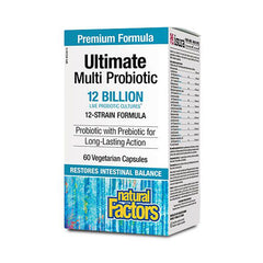 Natural Factors Ultimate Multi Probiotic 12 Billion CFUs