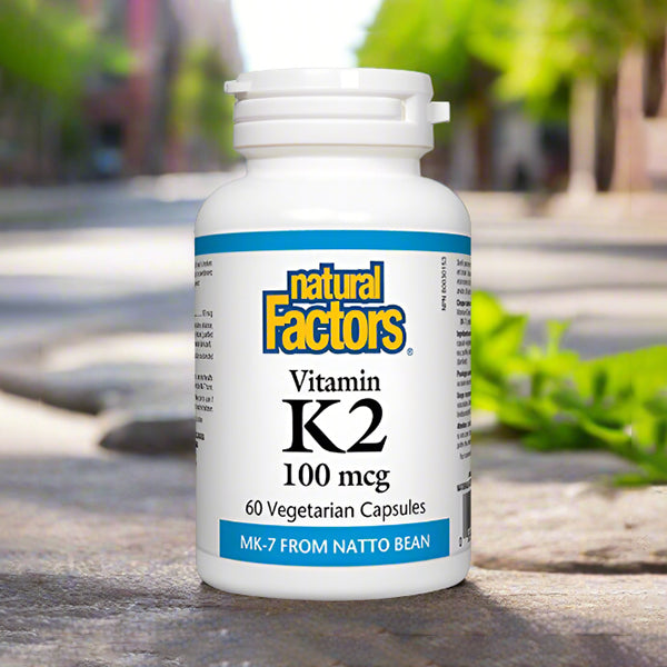Natural Factors Vitamin K2, 60 Ct - Well Pakistan
