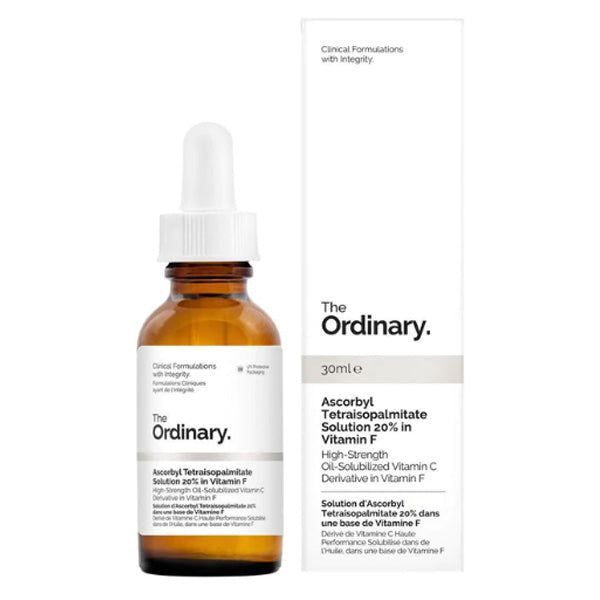 The Ordinary Ascorbyl Tetraisopalmitate Solution 20% in Vitamin F 30ml.