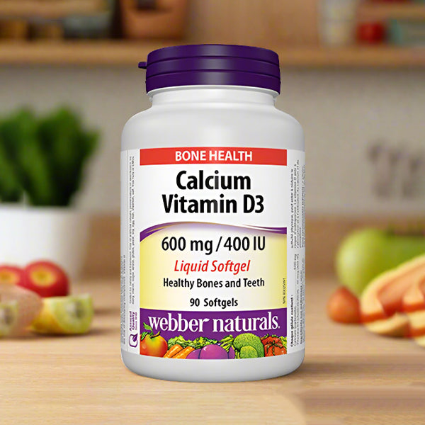 Webber Naturals Calcium with Vitamin D3