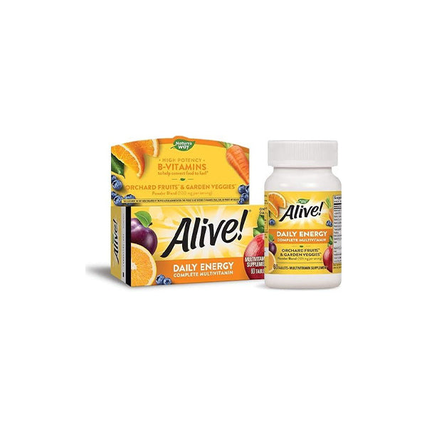 Alive Daily Energy Complete Energy 60 Tablets