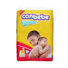 Canbebe Comfort Dry Diapers Size 1 (Newborn), 48 Ct