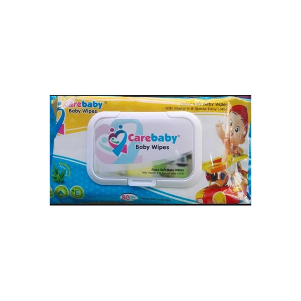 Care Baby Wipes Jumbo Size with 80 Pcs